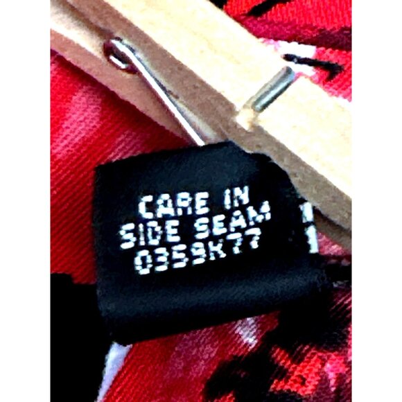 AB Studio Bold Pink Diamond Sheath Dress Size 12 Retro Style Sleeveless Geometri - Picture 7 of 13